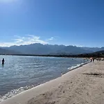Center: View Retreat With Mountain Panorama Calvi (Corsica)